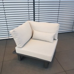 ICM salon de jardin salon meubles St. Tropez aluminium anthracite 1 place module fauteuil ICM salon de jardin salon meubles St. Tropez aluminium anthracite 1 place module fauteuil
