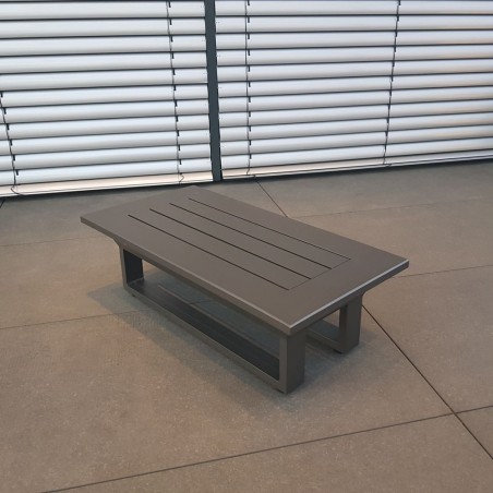 ICM mesa de jardín mesa de salón muebles de jardín St. Tropez aluminio antracita pequeña mesa auxiliar mesa de centro ICM mesa de jardín mesa de salón muebles de jardín St. Tropez aluminio antracita pequeña mesa auxiliar mesa de centro